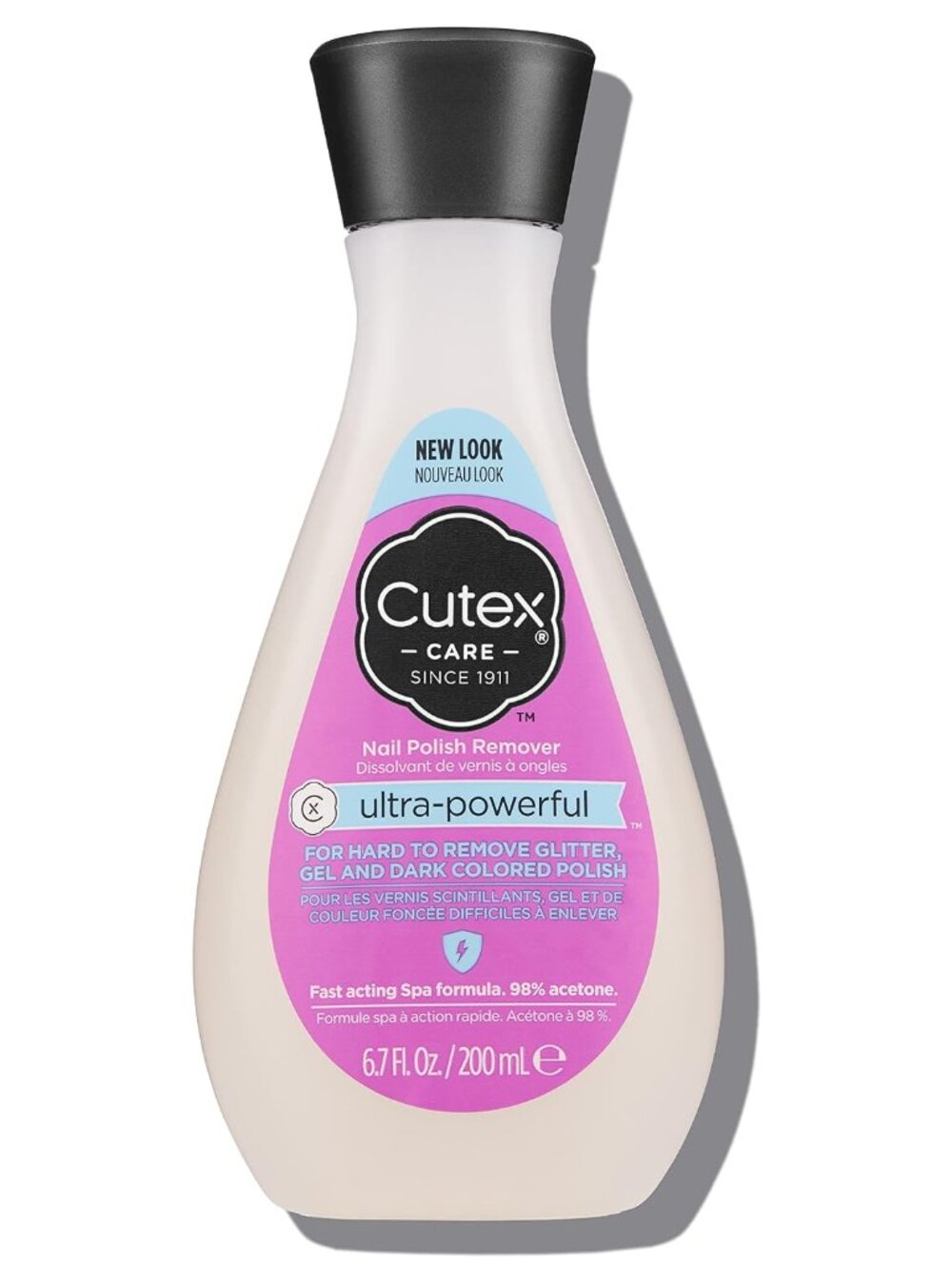 Gel Nail Polish Remover, Ultra-Powerful & Removes Glitter and Dark Colored Paint